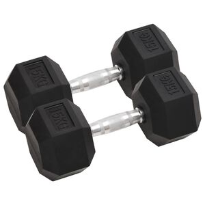 vidaXL Halt&egrave;res 2 pcs 15 kg Total Fonte