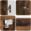 vidaXL Ensemble de mobilier de salle de bain 2 pcs Bois Ancien