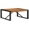 vidaXL Table basse 80x80x35 cm bois massif acacia