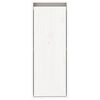 vidaXL Armoires murales 2 pcs Blanc 30x30x80 cm Bois de pin massif