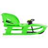 vidaXL Traîneau avec siège et volant Vert 102,5x40x23 cm Polypropylène