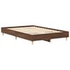 vidaXL Cadre de lit sans matelas ch&ecirc;ne marron 120x190 cm