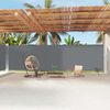 vidaXL Auvent latéral rétractable Anthracite 220x1200 cm