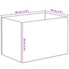 vidaXL Aquarium avec stockage Transparent 30 x 20 x 20 cm Verre