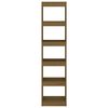 vidaXL Bibliothèque/Séparateur de pièce Marron miel 40x30x167,5 cm Pin