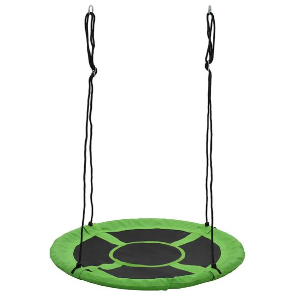 vidaXL Balan&ccedil;oire 110 cm 100 kg Vert