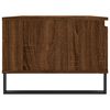 vidaXL Table basse Chêne marron 90x50x36,5 cm Bois d'ingénierie