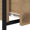 vidaXL Table basse Ch&ecirc;ne artisanal 85 x 50 x 50 cm Bois d'ing&eacute;nierie