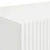 vidaXL Meuble TV mural 2 pcs Blanc Brillant 78,5 x 31 x 29,5 cm
