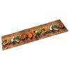 vidaXL Tapis de cuisine lavable impression d'&eacute;pices 60x180 cm velours