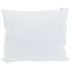 vidaXL Oreiller avec oreiller 2 pcs Blanc 60 x 70 cm Plume