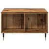 vidaXL Table basse vieux bois 60x50x36,5 cm bois d'ing&eacute;nierie