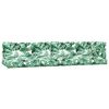 vidaXL Salon palette de jardin avec coussins 3pcs bois d'acacia massif