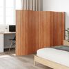 vidaXL Cloison de s&eacute;paration marron 165x600 cm bambou