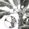 vidaXL Sapin de No&euml;l Artificiel &agrave; Branches Articul&eacute;es Blanc 240 cm