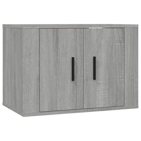 vidaXL Ensemble de meubles TV 5 pcs Sonoma gris Bois d'ing&eacute;nierie