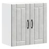 vidaXL Armoire murale de cuisine Lucca gris b&eacute;ton bois ing&eacute;nierie