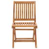 vidaXL Chaises pliables de jardin avec coussins lot de 4 Teck solide