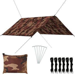 vidaXL B&acirc;che d'ext&eacute;rieur 3x2,85 m Camouflage