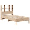 vidaXL Lit biblioth&egrave;que sans matelas 90x200 cm bois de pin massif