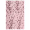vidaXL Tapis Shaggy &agrave; poils longs NAVARRA rose poudr&eacute; 130x200 cm