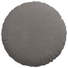 vidaXL Coussins de si&egrave;ge 2 pcs Gris clair &Oslash; 40 cm