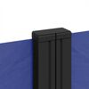 vidaXL Auvent lat&eacute;ral r&eacute;tractable bleu 120x600 cm