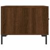vidaXL Tables basses 2 pcs ch&ecirc;ne marron 50x50x40 cm bois d'ing&eacute;nierie