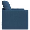 vidaXL Canap&eacute;-Lit 60cm Bleu tissu
