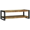vidaXL Table basse Marron 120 x 50 x 38 cm Bois de mangue massif