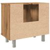 vidaXL Armoire de salle de bain ch&ecirc;ne artisanal 60x32x53,5 cm