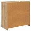 vidaXL Buffet Ch&ecirc;ne artisanal 70 x 35,5 x 67,5 cm Bois d'ing&eacute;nierie