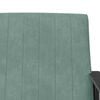 vidaXL fauteuil Vert Mer 59 x 75 x 78 cm Velours