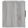 vidaXL Meuble TV Sonoma gris 100x35x40 cm Bois d'ing&eacute;nierie
