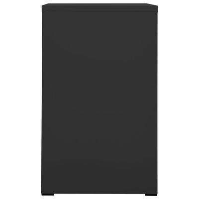 vidaXL Classeur Anthracite 46x62x102,5 cm Acier