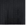 vidaXL Tapis rectangulaire noir 60x400 cm bambou