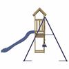 vidaXL Aire de jeux d'ext&eacute;rieur bois de pin impr&eacute;gn&eacute;