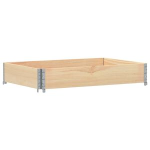 vidaXL Jardini&egrave;re 120x80 cm bois massif de pin