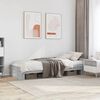 vidaXL Cadre de lit sans matelas sonoma gris 90x200 cm