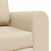 vidaXL Canap&eacute;-Lit 60cm Cr&egrave;me tissu