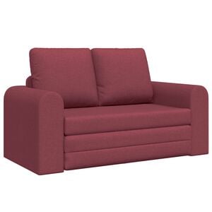 vidaXL Canap&eacute;-Lit Bordeaux 148 x 71 x 83 cm tissu