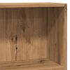 vidaXL Biblioth&egrave;que ch&ecirc;ne artisanal 80x30x77 cm bois d'ing&eacute;nierie