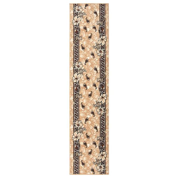 vidaXL Tapis BCF Beige 60x350 cm