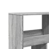 vidaXL Cloison de s&eacute;paration sonoma gris bois d'ing&eacute;nierie