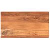 vidaXL Dessus de table 120x70x2,5cm rectangulaire bois massif d'acacia