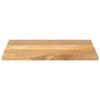 vidaXL Dessus de table 70x50x2,5 cm rectangulaire bois massif manguier