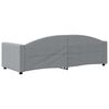vidaXL Lit de repos sans matelas gris clair 80x200 cm tissu