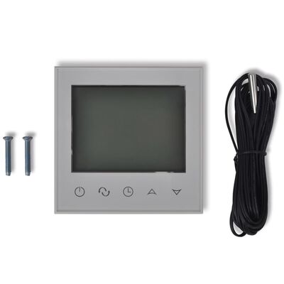 Thermostat programmable écran tactile pour chauffage au sol avec câble