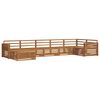 vidaXL Ensemble de canap&eacute;s d'ext&eacute;rieur 7 pc Naturel