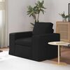 vidaXL Canap&eacute; 60cm Noir M&eacute;tал
